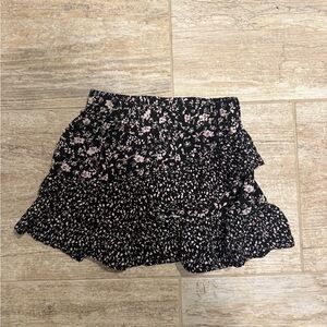 Art Class Floral Skirt